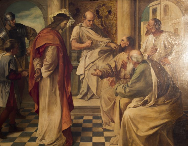 1ère station Jésus est condamné à